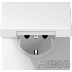 Jung SCHUKO Steckdose mit Klappdeckel LS1520BFKLWW Jung SCHUKO Steckdose mit Kla
