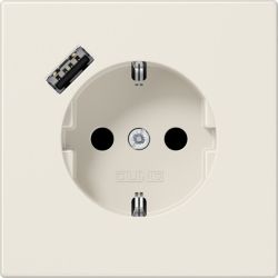 JUNG SCHUKO Steckdose mit USB Typ A LS 1520-18 A