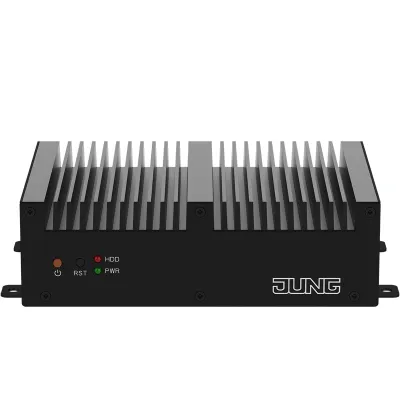 JUNG Visu Pro Server JVP-SERVER-H3 | KNX Mini-PC | Deutsch | lüfterlos | 8GB RAM | 128GB SSD | Eurostecker | Smart Home