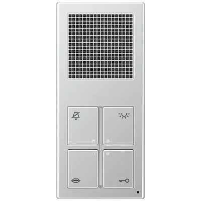 JUNG SI 4 A AL Audio-Innenstation Bus AP alu