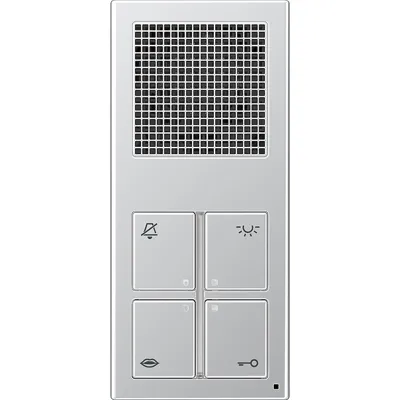 JUNG SI 4 A AL Audio-Innenstation Bus AP alu