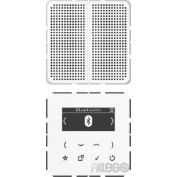 JUNG Smart DAB+ Digitalradio Bluetooth SetMono DAB CD1 BT WW