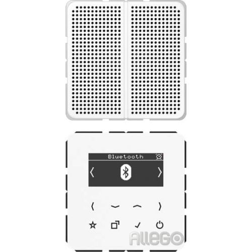 Bild: JUNG Smart DAB+ Digitalradio Bluetooth SetMono DAB CD1 BT WW