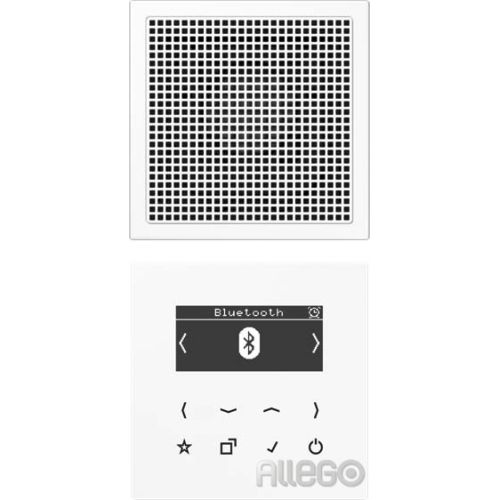 Bild: JUNG Smart DAB+ Digitalradio Bluetooth SetMono DAB LS1 BT WW