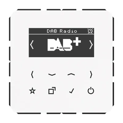 JUNG Smart Radio DABCDWW DAB+