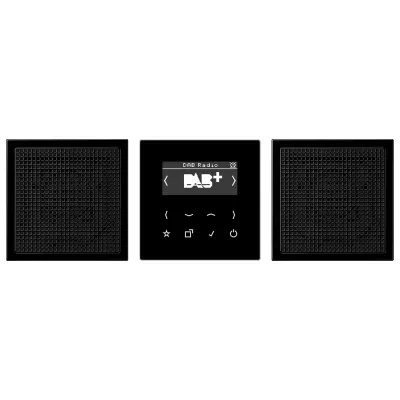 JUNG Smart Radio DABLS2SW DAB+ Stereo-Set