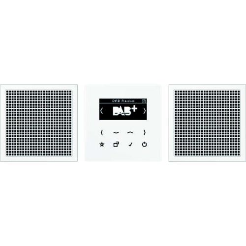 Bild: JUNG Smart Radio DABLS2WW DAB+ Stereo-Set