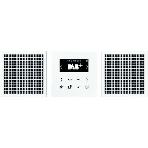 Bild: JUNG Smart Radio DABLS2WW DAB+ Stereo-Set