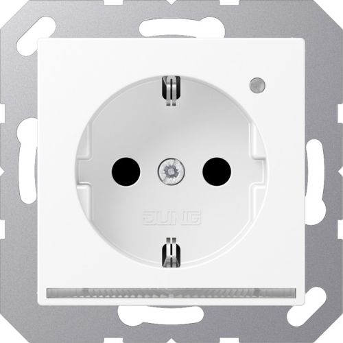 Bild: Jung Steckdose SCHUKO A1520-OWWMLNW m.LED-Licht
