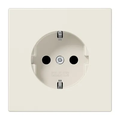 JUNG SCHUKO Steckdose LS1520N | Unterputz | 16A 250V Typ F | Federklemmen | Duroplast | halogenfrei | weiß