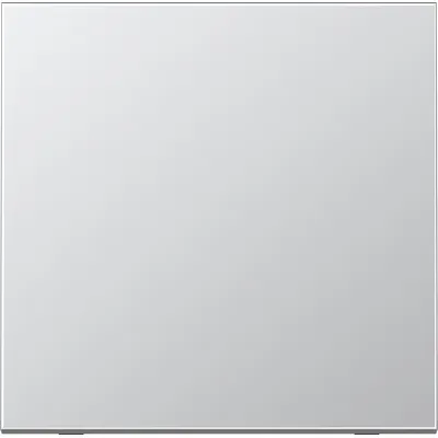 JUNG Steuertaste AL1700 | Jalousie- & Lichtschalter | Aluminium matt | 1-fach | 70x70 mm | silber