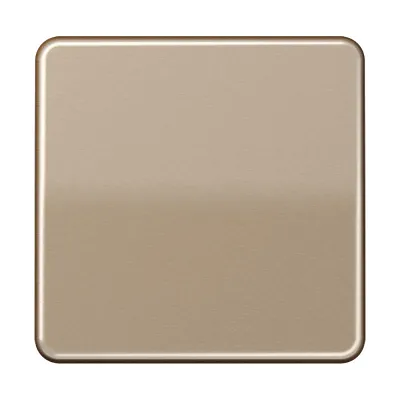 JUNG Steuertaste Standard CD1700GB | Bedienelement für Jalousie & Dimmeinsatz | 1-fach | Kunststoff Duroplast | Bronze