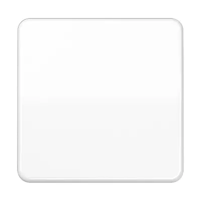 JUNG Steuertaste Standard CD1700WW | UP-Taster für Jalousie, Licht, Dimmer | 1-fach | Duroplast | glänzend | alpinweiß