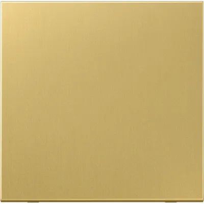 JUNG Steuertaste Standard ME1700C | Jalousieschalter UP | 1-fach | Metall matt | passend für Dimmer & Schalter | Messing