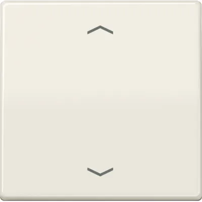 JUNG Steuertaste Standard AS1700P | Jalousie Wippe Pfeile | Duroplast | 1-fach | glänzend | cremeweiß RAL1013