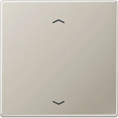 JUNG Steuertaste Standard ES1700P | Jalousie Wippe Pfeile | Edelstahl matt | LS-Serie | 1-fach | Metall