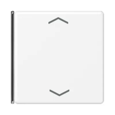JUNG Taste 4-fach A 404 TSAP WWM 14 | Schalterwippe Pfeilsymbol | F40 Serie A | Kunststoff | schneeweiß matt | RAL 9016