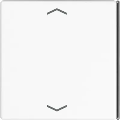 JUNG Taste 4fach LS404TSAPWW23 | Jalousietaste Pfeilsymbole | glänzend Thermoplast | Klemmbefestigung | alpinweiß