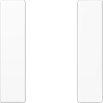 JUNG Tastensatz 1-fach komplett A501TSAWW | Wippe für Tastsensor-Modul Serie AS/A | Thermoplast | glänzend | alpinweiß