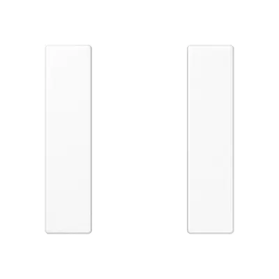 JUNG Tastensatz 1-fach komplett A501TSAWW | Wippe für Tastsensor-Modul Serie AS/A | Thermoplast | glänzend | alpinweiß