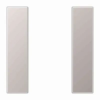 JUNG Tastensatz 1fach komplett AL2501TSA | Tastsensor-Modul LS Serie | Aluminium matt | Metall | ohne Aufdruck