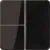 Bild: JUNG Tastensatz 3-fach CD403TSASW | Taster-Modul Ersatz | Aufklipsbar | Thermoplast | glänzend | schwarz