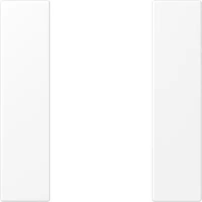 JUNG Tastensatz 1-fach LS501TSAWWM | Wippe für Bussystem-Taster | schneeweiß matt | Thermoplast | 70x70 mm