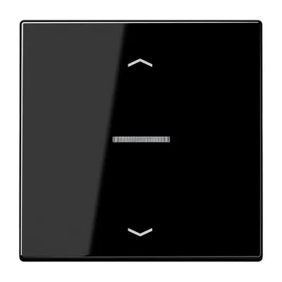 JUNG HOME Taster 1fach BT LS 17101 P SW | Jalousie- & Lichtsteuerung | Bluetooth | smart | Pfeilsymbole | schwarz