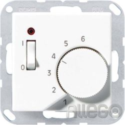 Jung Temperaturregler TRA241WW Öffner AC 24 V Jung Temperaturregler TRA241WW Öff