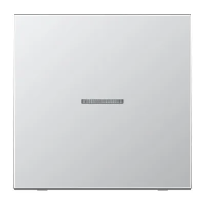 JUNG Wippe für Kontrollschalter AL2990KO5 | Kontrollwippe mit Lichtleiter | Aluminium matt | IP44 | LS 990 Serie