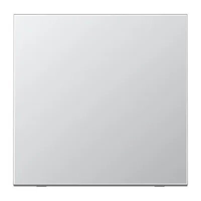 JUNG Wippe AL2990 für Schalter/Taster | Aluminium | matt | einteilig | Klemmbefestigung | IP44 | LS Serie | 70x70mm