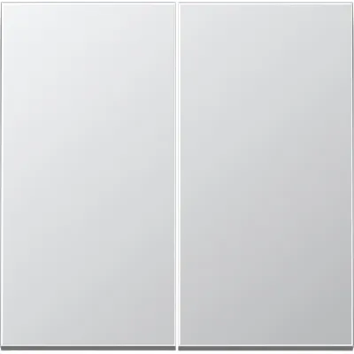 JUNG Wippe für Serienschalter AL2995 | Serie LS | Aluminium | zweiteilig | matt | IP44 | Klemmbefestigung