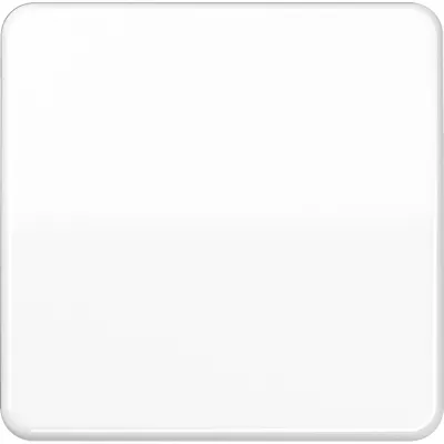 Jung Wippe CD590BFWW | Schalter/Taster Abdeckung | bruchsicher Thermoplast | IP44 | glänzend | alpinweiß