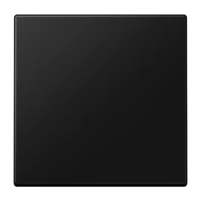JUNG Wippe für KNX Taster 1fach LS101SWM | Schalterabdeckung | Duroplast matt | 70x70 mm | graphitschwarz