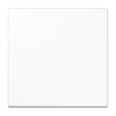 JUNG Wippe für KNX Taster 1fach LS101WW | Schalterabdeckung | Duroplast glänzend | 70x70 mm | alpinweiß RAL 9016