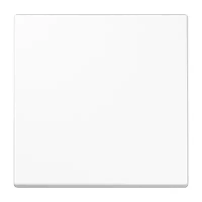 JUNG Wippe für KNX Taster 1fach LS101WW | Schalterabdeckung | Duroplast glänzend | 70x70 mm | alpinweiß RAL 9016