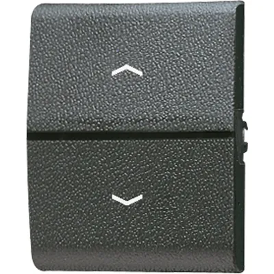 JUNG Wippe für Taster BA 1fach 800P | Jalousie-Schalter | Symbol Pfeile | Lichtleiter | Thermoplast | IP44 | anthrazit