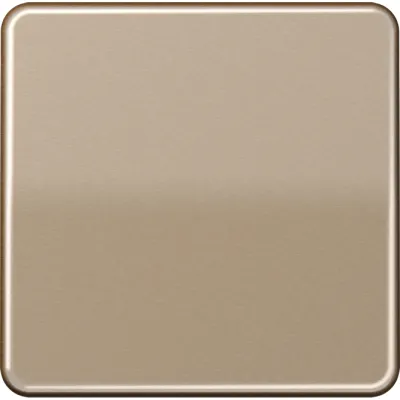Jung Wippe CD590GB für Schalter/Taster | Aluminium eloxiert glänzend | gold-bronze | 67x67 mm