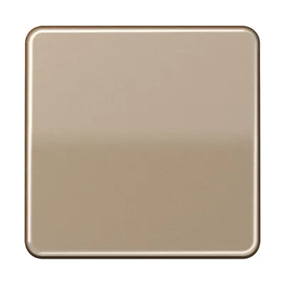 Jung Wippe CD590GB für Schalter/Taster | Aluminium eloxiert glänzend | gold-bronze | 67x67 mm