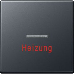 JUNG Wippe Heizung Notschalter anthrazit matt A 590 BF H ANM