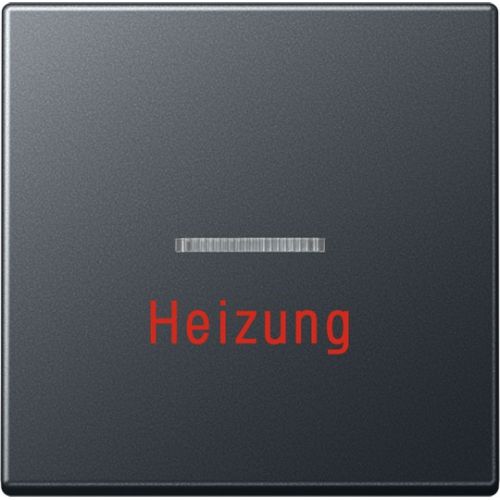 Bild: JUNG Wippe Heizung Notschalter anthrazit matt A 590 BF H ANM