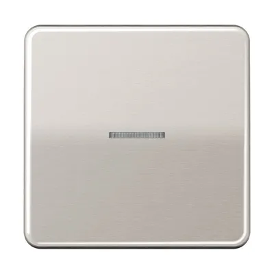JUNG Wippe für Kontrollschalter CD590KO5PT | Lichtleiter | Aluminium eloxiert | glänzend | für Schalter/Taster | Platin