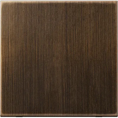 JUNG Wippe ME 2990 AT für Schalter/Taster | Messing antik | matt | Metall | einteilig | 70x70 mm | IP44