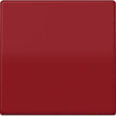 JUNG Wippe AS591BFRT für Schalter/Taster | bruchsicher | Thermoplast | glänzend | 55x55mm | IP44 | rot