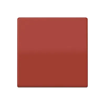 JUNG Wippe AS591BFRT für Schalter/Taster | bruchsicher | Thermoplast | glänzend | 55x55mm | IP44 | rot