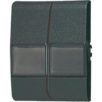 JUNG Wippe 2-fach 805 NA | Schalter/Taster WG800 | geteilte Wippe mit Schriftfeld | IP44 | Thermoplast | anthrazit