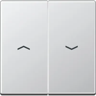 Jung Wippe für Jalousieschalter A595PAL | Jalousietaster Abdeckung | Pfeilsymbole | Duroplast lackiert | IP44