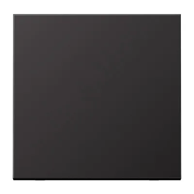 Jung Wippe Schalter/Taster AL2990D | Aluminium matt lackiert | einteilig | Klemmbefestigung | IP44 | dark