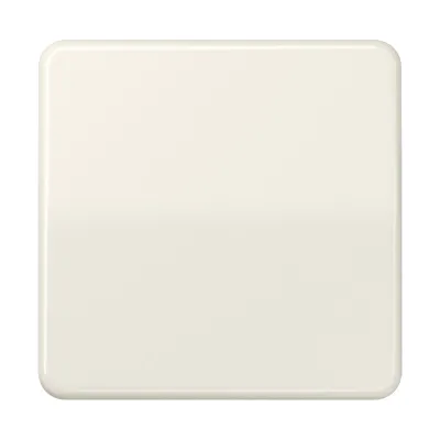JUNG Wippe CD590BF | Schalter/Taster Abdeckung | Thermoplast bruchsicher | glänzend | IP44 | weiß RAL 1013