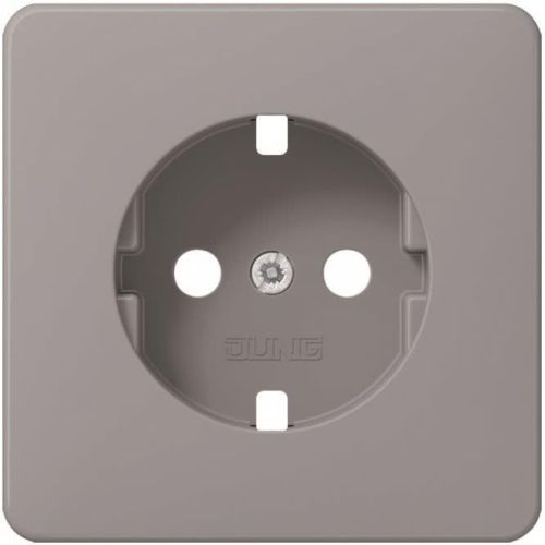 Bild: JUNG Zentralplatte f. SCHUKO-Steckdose CD 521 GR PL